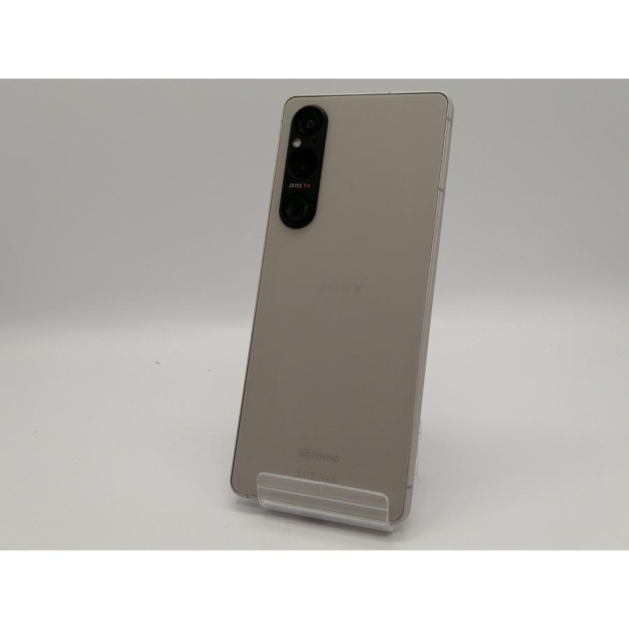 中古】SONY docomo 【SIMフリー】 Xperia 1 V プラチナシルバー 12GB