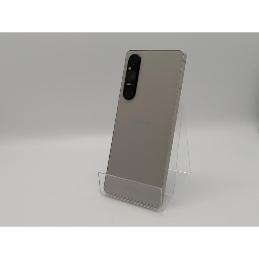 中古】SONY docomo 【SIMフリー】 Xperia 1 V プラチナシルバー 12GB