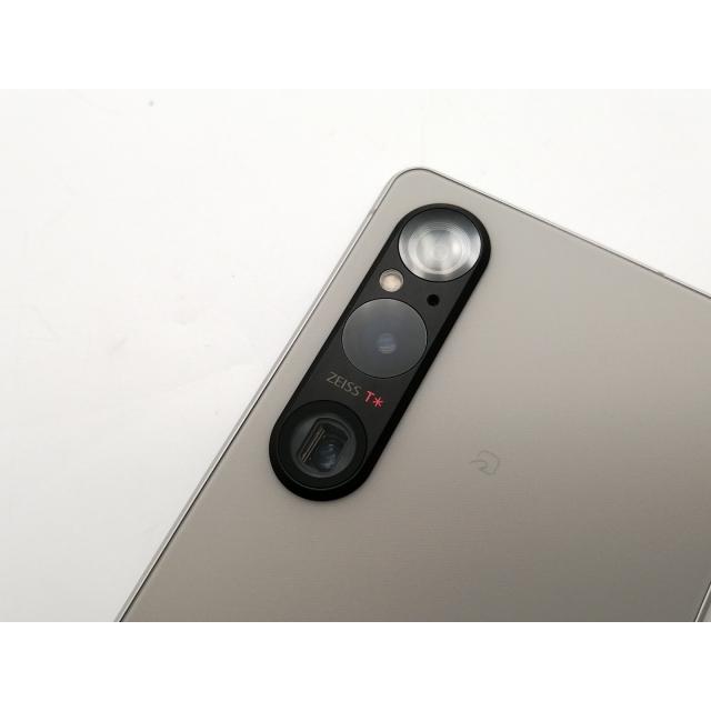 中古】SONY docomo 【SIMフリー】 Xperia 1 V プラチナシルバー 12GB