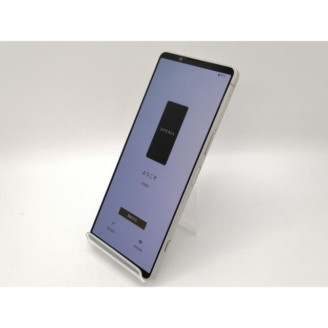 中古】SONY docomo 【SIMフリー】 Xperia 1 V プラチナシルバー 12GB