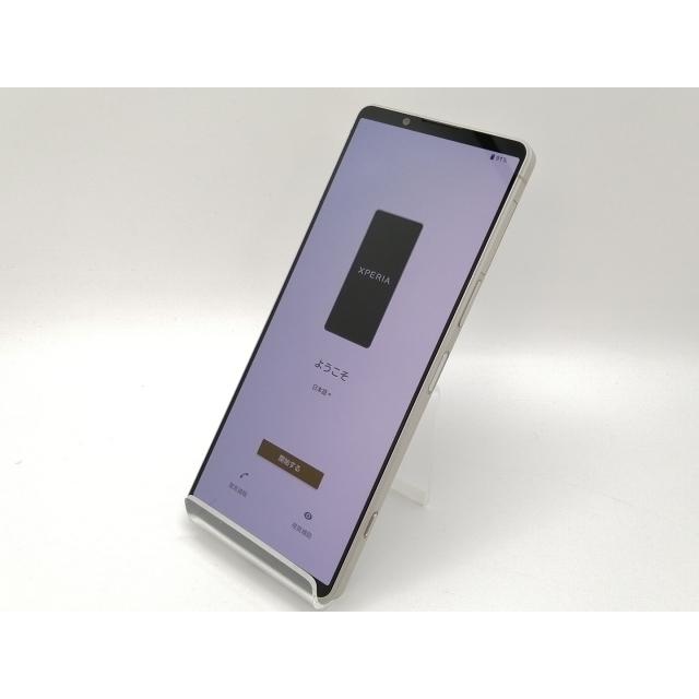 中古】SONY docomo 【SIMフリー】 Xperia 1 V プラチナシルバー 12GB