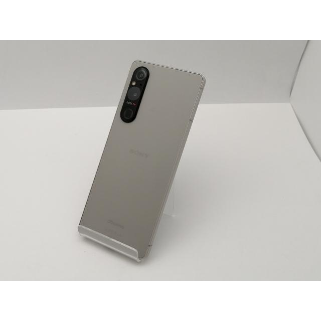中古】SONY docomo 【SIMフリー】 Xperia 1 V プラチナシルバー 12GB