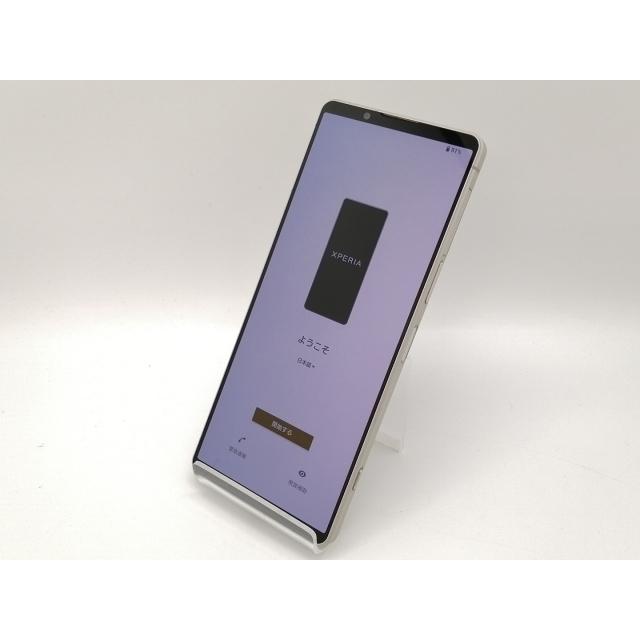 中古】SONY docomo 【SIMフリー】 Xperia 1 V プラチナシルバー 12GB
