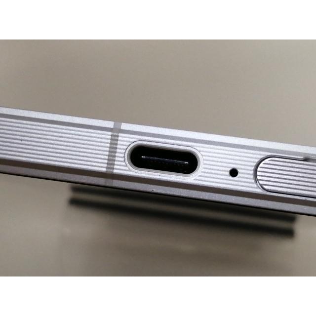 中古】SONY docomo 【SIMフリー】 Xperia 1 V プラチナシルバー 12GB