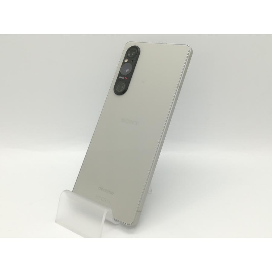 中古】SONY docomo 【SIMフリー】 Xperia 1 V プラチナシルバー 12GB