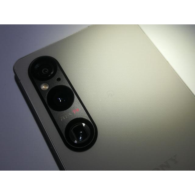 中古】SONY docomo 【SIMフリー】 Xperia 1 V プラチナシルバー 12GB
