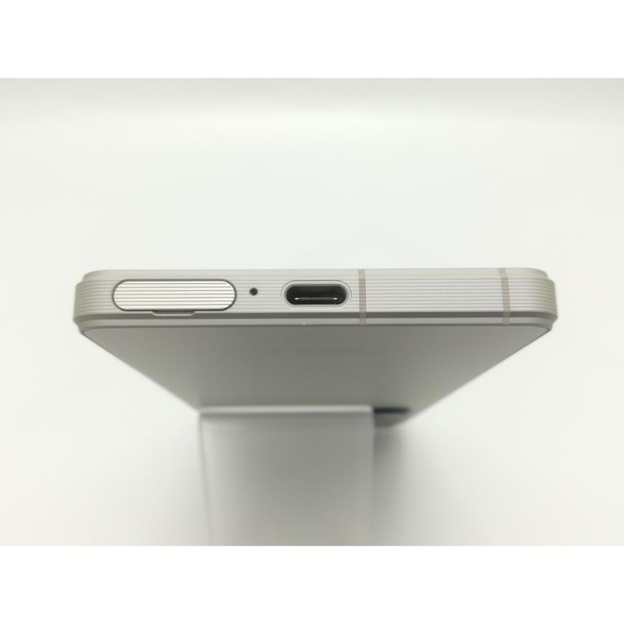 中古】SONY docomo 【SIMフリー】 Xperia 1 V プラチナシルバー 12GB