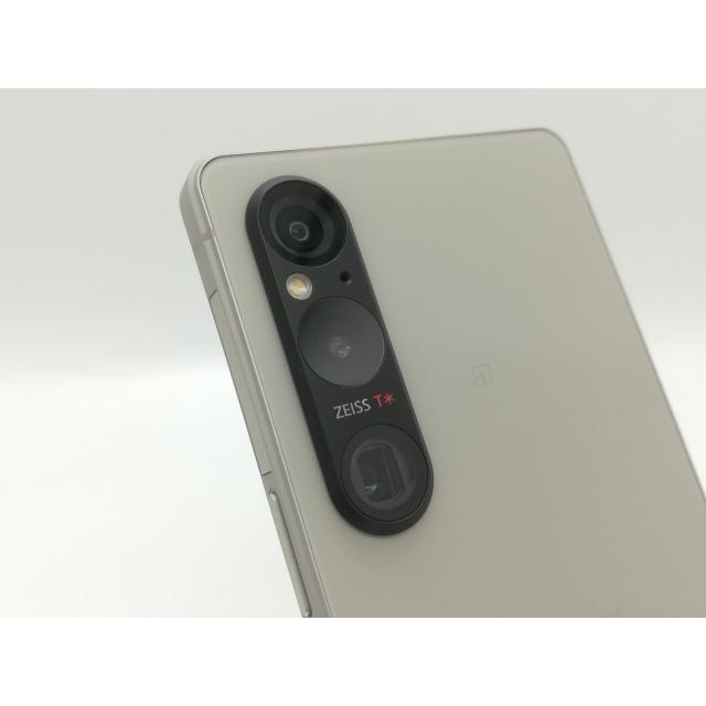 中古】SONY docomo 【SIMフリー】 Xperia 1 V プラチナシルバー 12GB