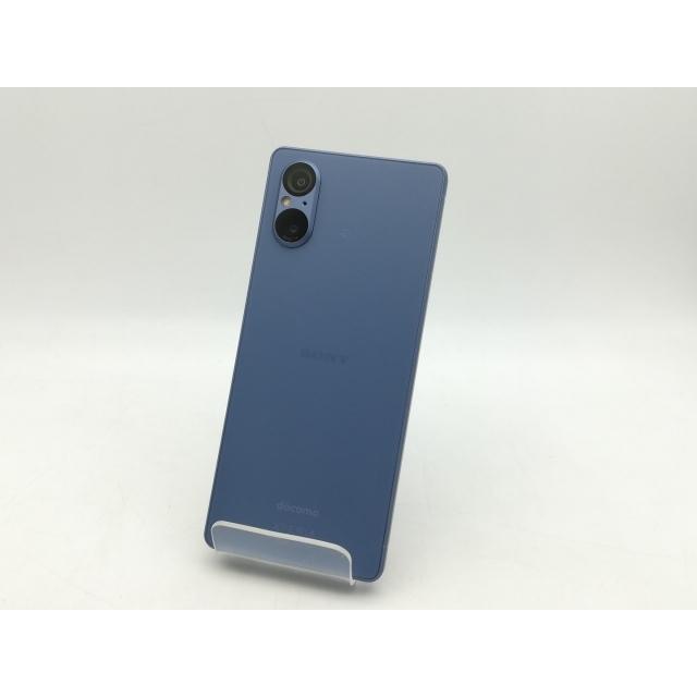 中古】SONY docomo 【SIMフリー】 Xperia 5 V 8GB 128GB ブルー SO-53D