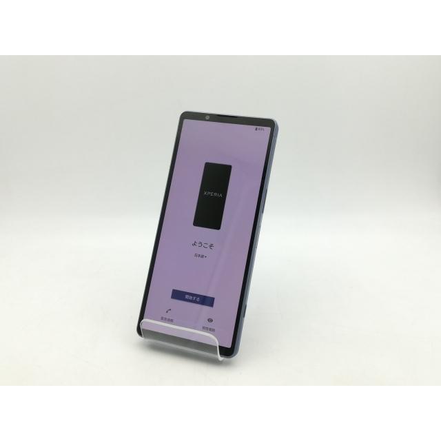中古】SONY docomo 【SIMフリー】 Xperia 5 V 8GB 128GB ブルー SO-53D