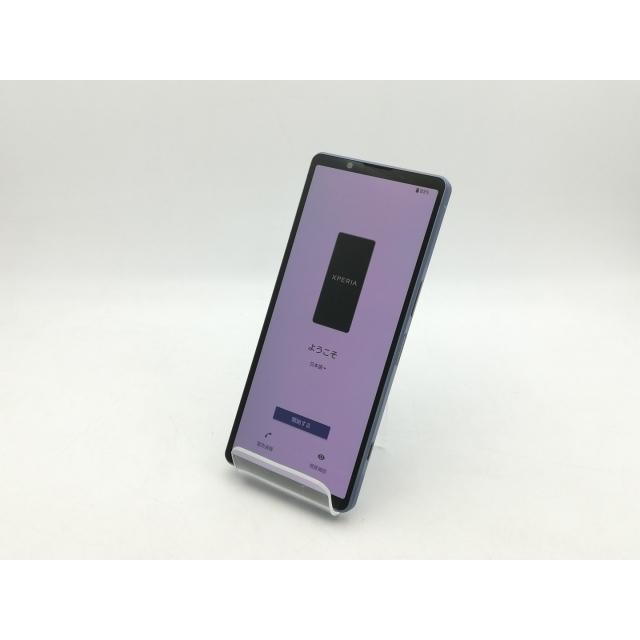 中古】SONY docomo 【SIMフリー】 Xperia 5 V 8GB 128GB ブルー SO-53D