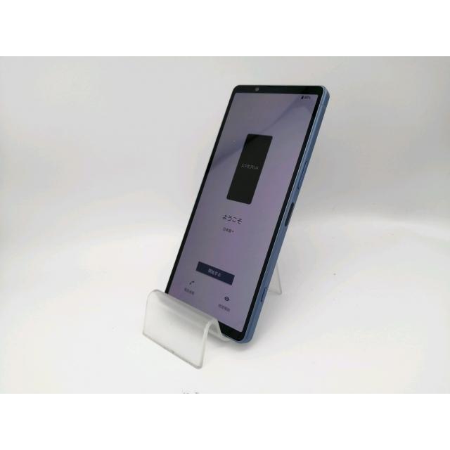 中古】SONY docomo 【SIMフリー】 Xperia 5 V 8GB 128GB ブルー SO-53D 