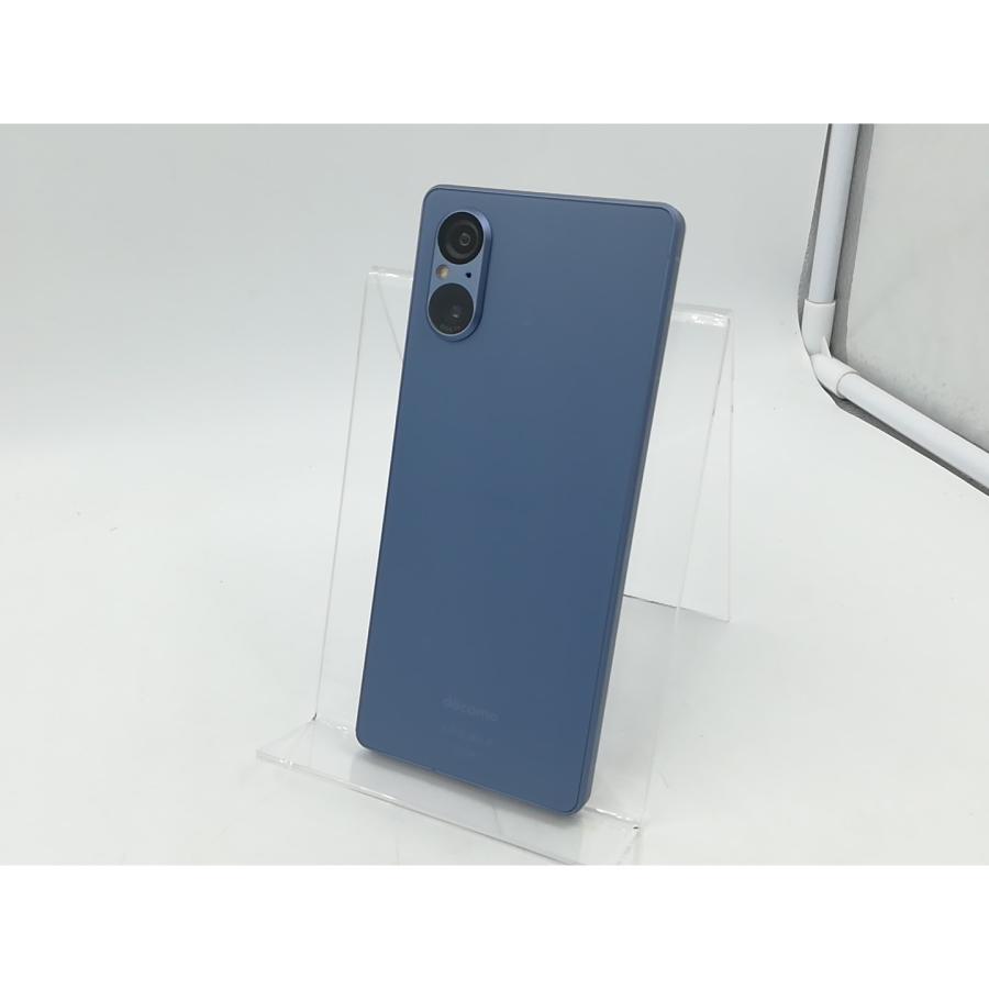 中古】SONY docomo 【SIMフリー】 Xperia 5 V 8GB 128GB ブルー SO-53D