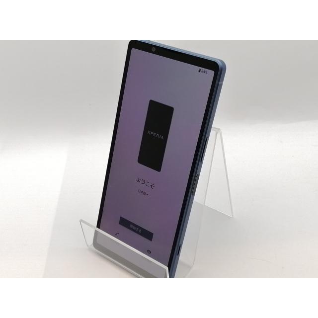 中古】SONY docomo 【SIMフリー】 Xperia 5 V 8GB 128GB ブルー SO-53D 