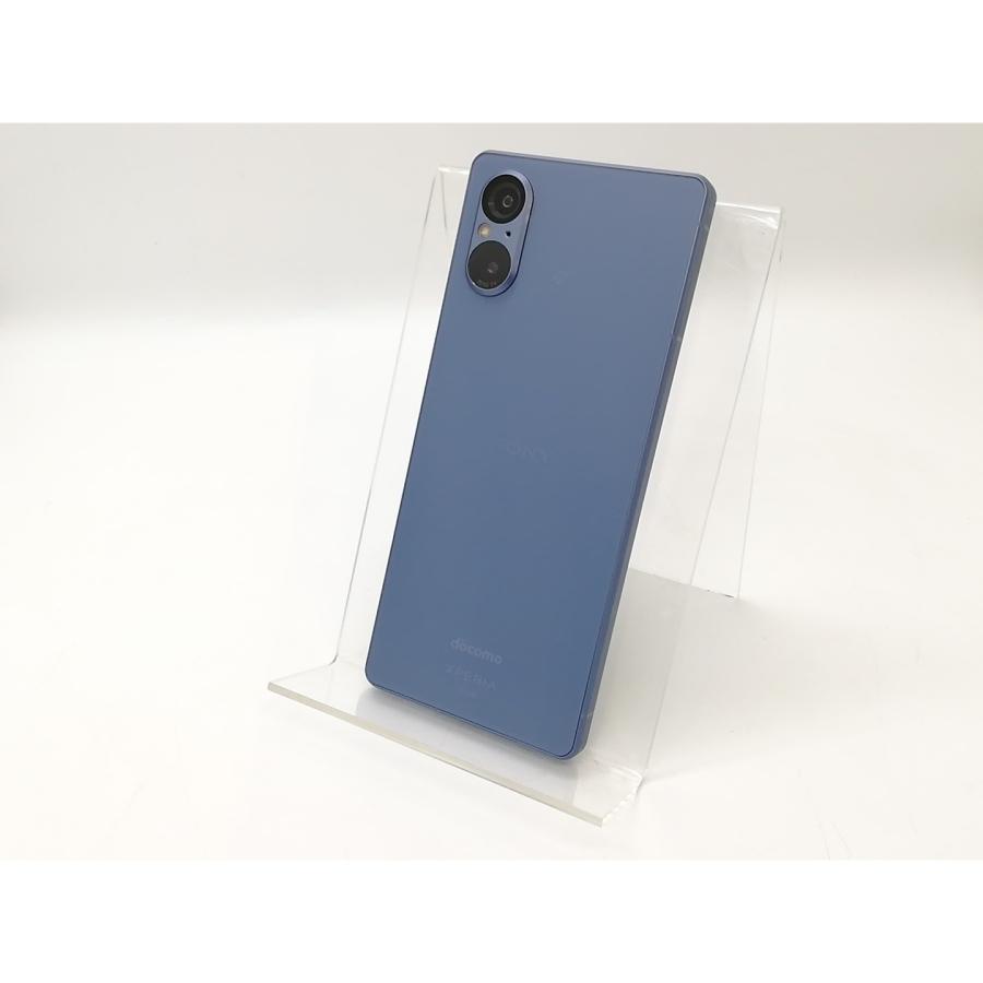 中古】SONY docomo 【SIMフリー】 Xperia 5 V 8GB 128GB ブルー SO-53D