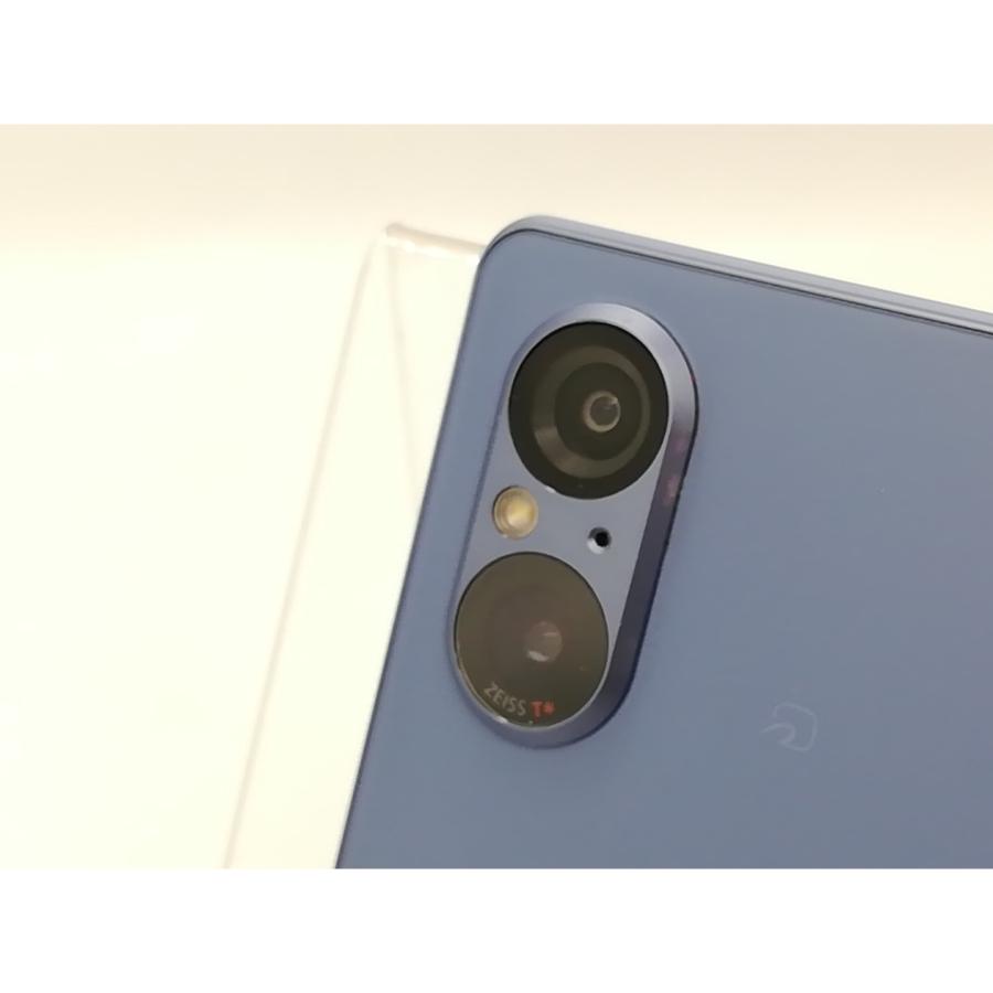 中古】SONY docomo 【SIMフリー】 Xperia 5 V 8GB 128GB ブルー SO-53D