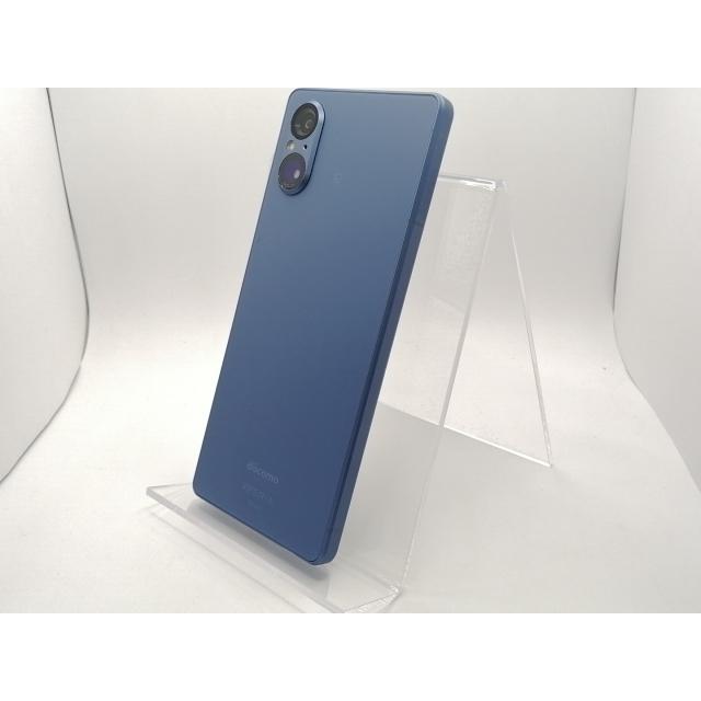 中古】SONY docomo 【SIMフリー】 Xperia 5 V 8GB 128GB ブルー SO-53D