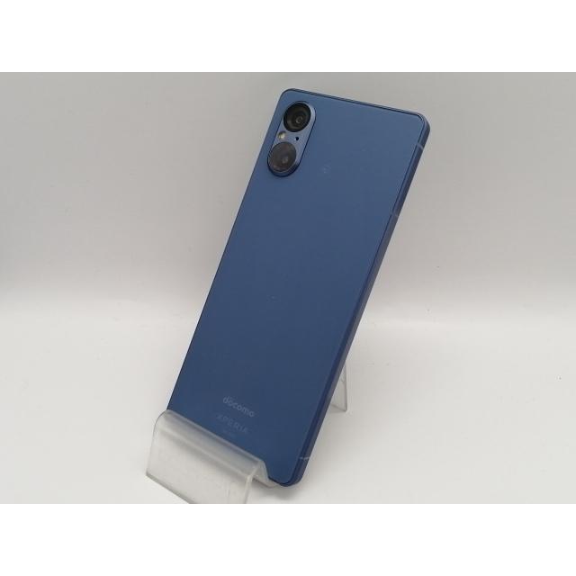 中古】SONY docomo 【SIMフリー】 Xperia 5 V 8GB 128GB ブルー SO-53D