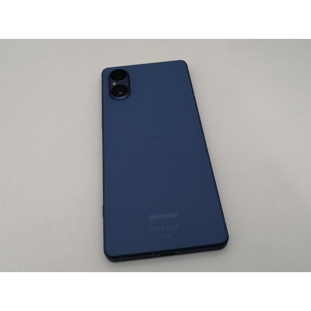 中古】SONY docomo 【SIMフリー】 Xperia 5 V 8GB 128GB ブルー SO-53D