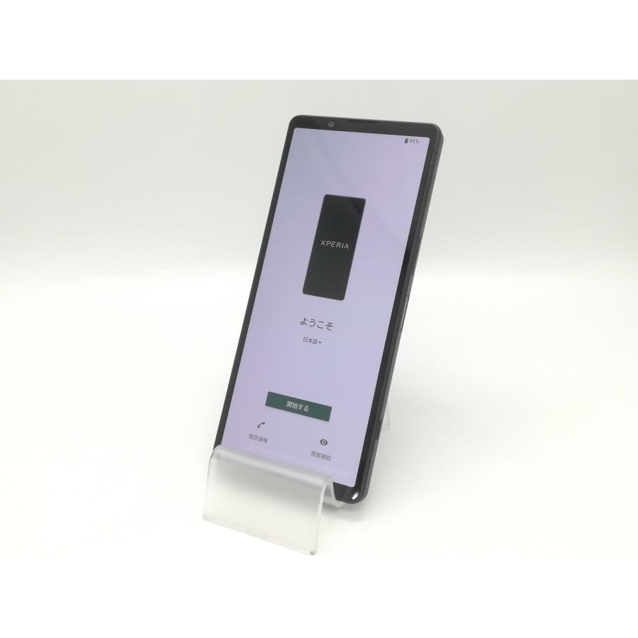 中古】SONY docomo 【SIMフリー】 Xperia 5 V 8GB 128GB ブラック SO