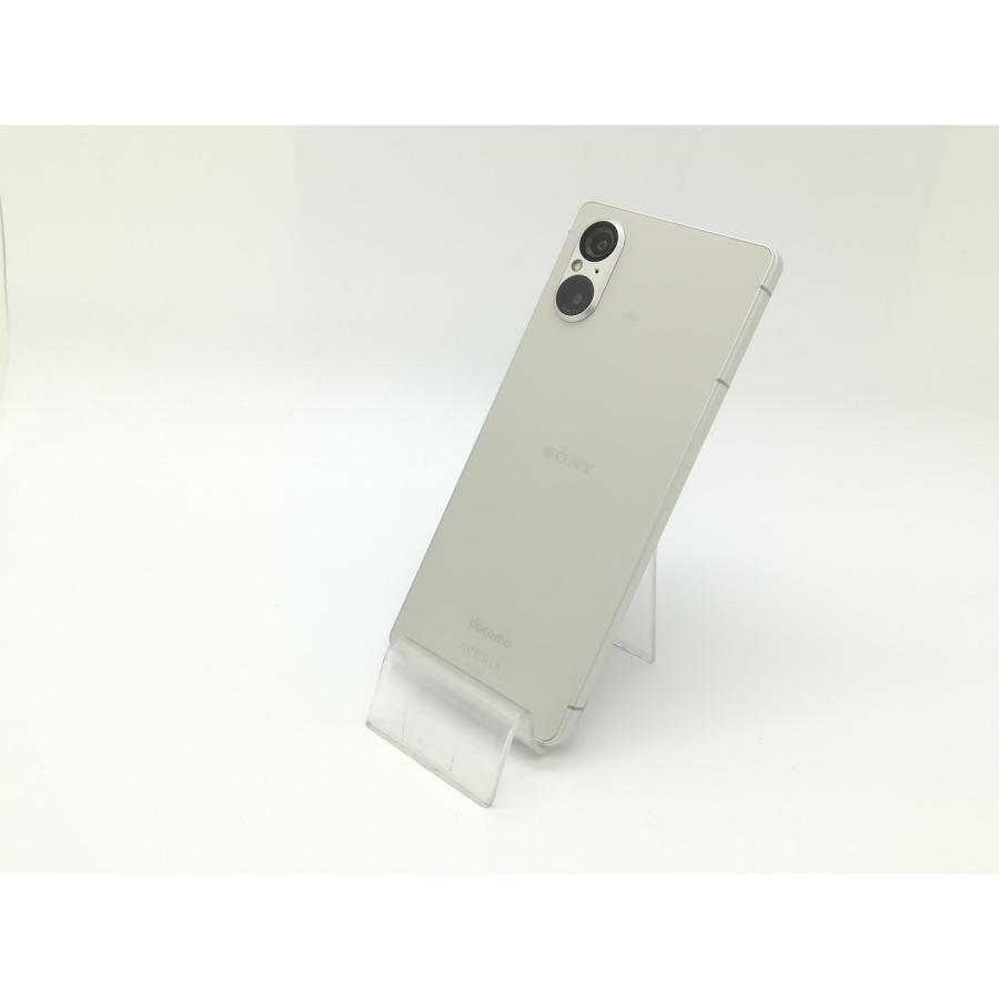 中古】SONY docomo 【SIMフリー】 Xperia 5 V 8GB 128GB プラチナ