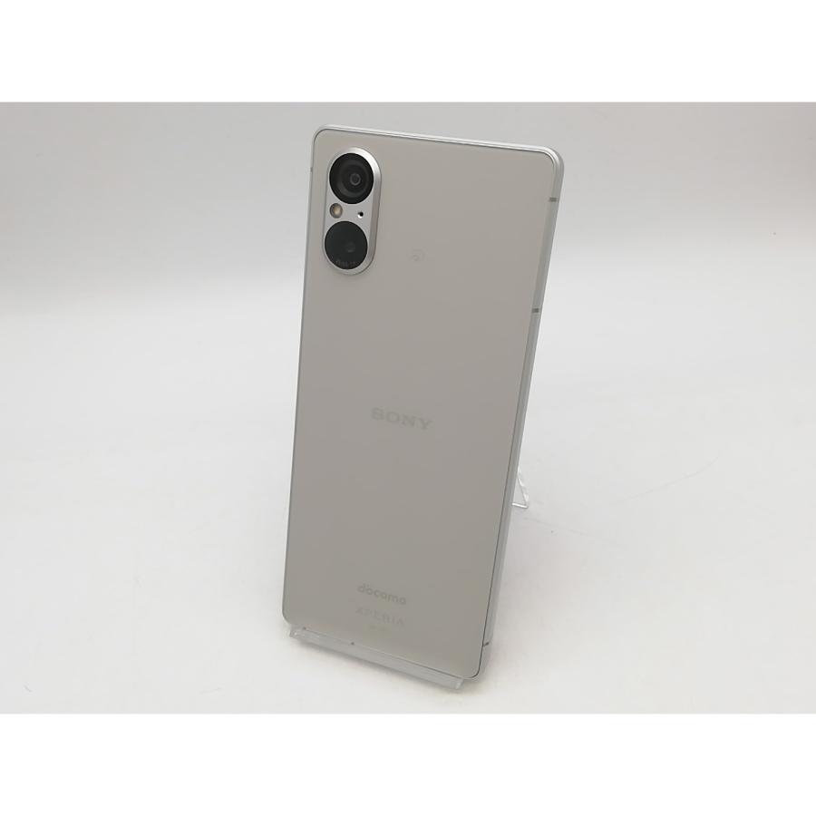 中古】SONY docomo 【SIMフリー】 Xperia 5 V 8GB 128GB プラチナ