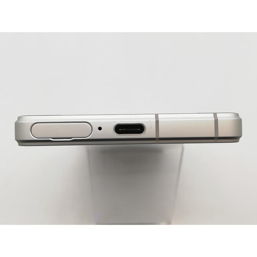 中古】SONY docomo 【SIMフリー】 Xperia 5 V 8GB 128GB プラチナ