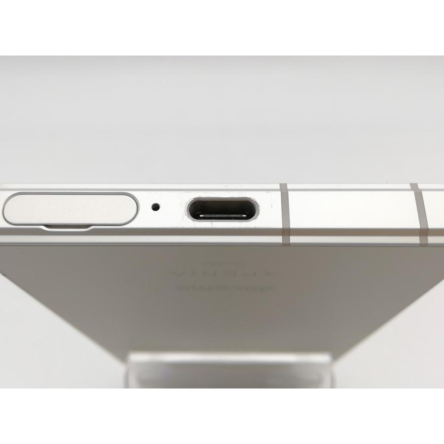 中古】SONY docomo 【SIMフリー】 Xperia 5 V 8GB 128GB プラチナ