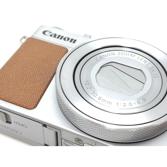 【中古】Canon PowerShot G9 X Mark II　シルバー【新宿2】保証期間１ヶ月【ランクA】の画像