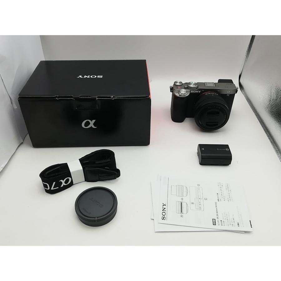 【中古】SONY α7C II ズームレンズキット シルバー ILCE-7CM2L(S)【川崎駅前】保証期間１ヶ月【ランクA】_3