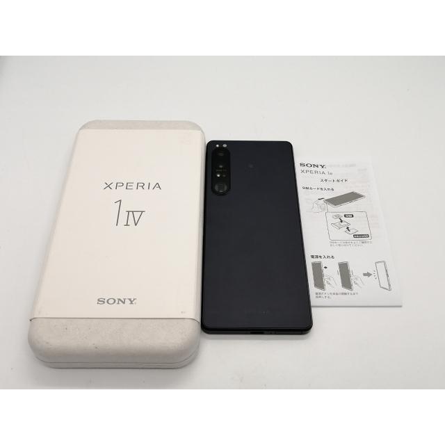 【中古】SONY 国内版 【SIMフリー】 Xperia 1 IV パープル 16GB 512GB XQ-CT44【大須アメ横】保証期間１ヶ月【ランクA】の画像