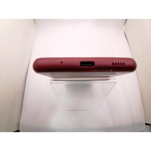 中古】SAMSUNG docomo 【SIMフリー】 Galaxy A22 5G レッド 4GB 64GB