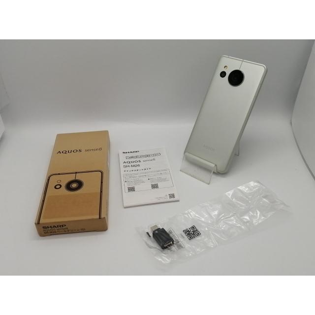 中古】SHARP 国内版 【SIMフリー】 AQUOS sense8 ペールグリーン 6GB