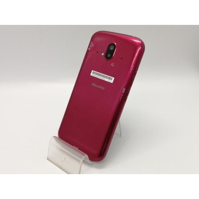 中古】Fujitsu docomo 【SIMフリー】 らくらくスマートフォン ピンク