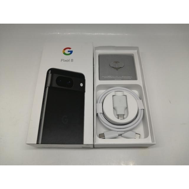 中古】Google 国内版 【SIMフリー】 Pixel 8 オブシディアン 8GB 256GB
