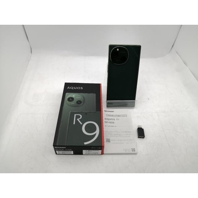 中古】SHARP 国内版 【SIMフリー】 AQUOS R9 グリーン 12GB 256GB SH 