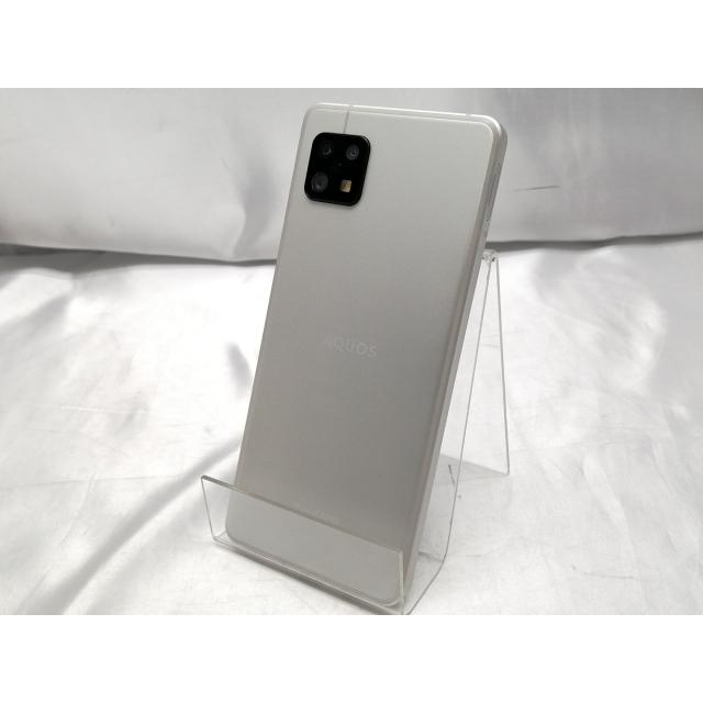 中古】SHARP 楽天モバイル 【SIMフリー】 AQUOS sense6s シルバー 4GB