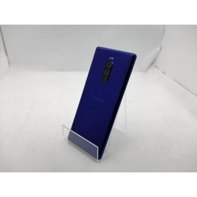 中古】SONY 国内版 【SIMフリー】 Xperia 1 パープル 6GB 128GB J9110