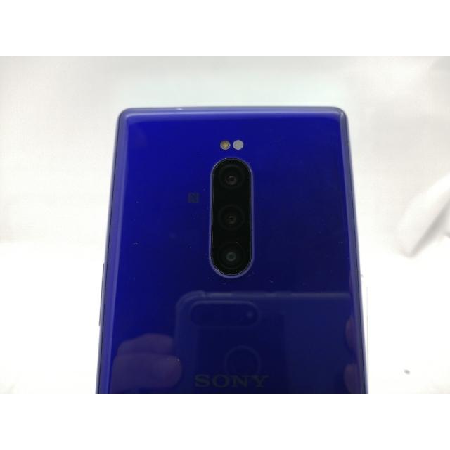 中古】SONY 国内版 【SIMフリー】 Xperia 1 パープル 6GB 128GB J9110