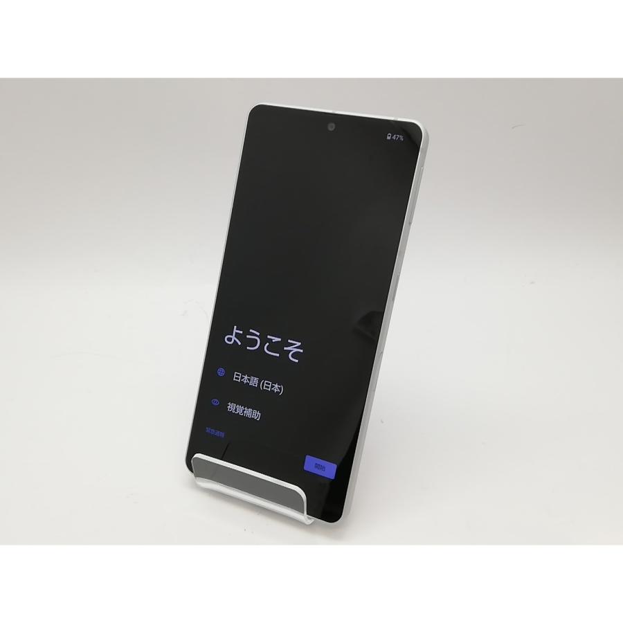 中古】SHARP SoftBank 【SIMフリー】 AQUOS sense7 plus シルバー 6GB