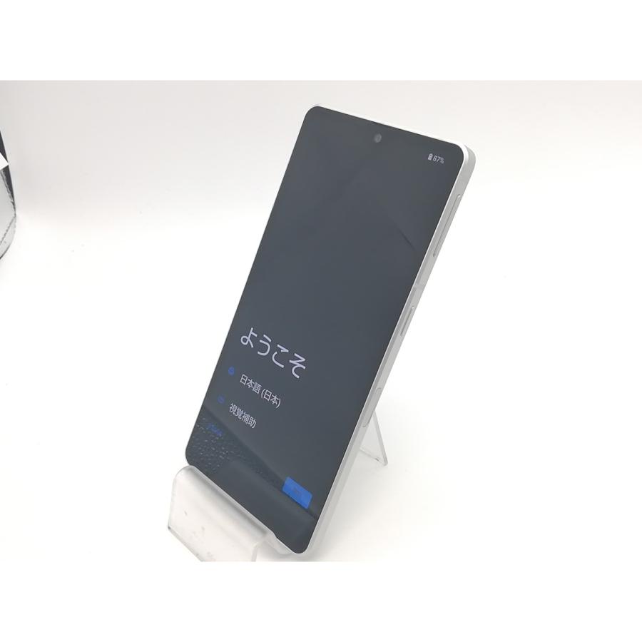 中古】SHARP SoftBank 【SIMフリー】 AQUOS sense7 plus シルバー 6GB