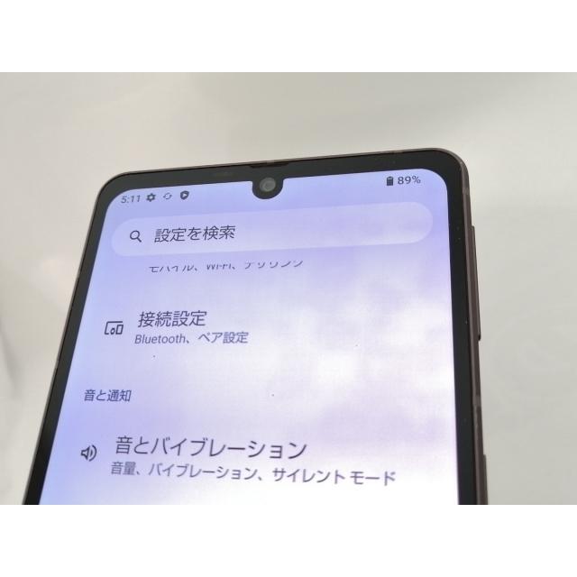 中古】SHARP SoftBank 【SIMフリー】 AQUOS sense7 plus ディープ