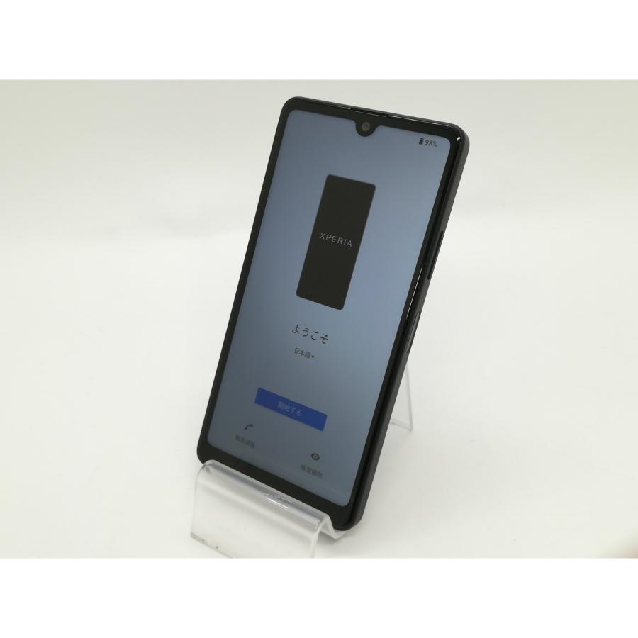 中古】SONY docomo 【SIMフリー】 Xperia Ace III ブラック 4GB 64GB