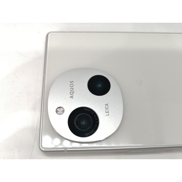 中古】SHARP SoftBank 【SIMフリー】 AQUOS R9 ホワイト 12GB 256GB
