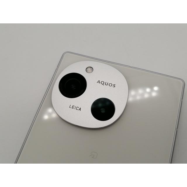 中古】SHARP SoftBank 【SIMフリー】 AQUOS R9 ホワイト 12GB 256GB