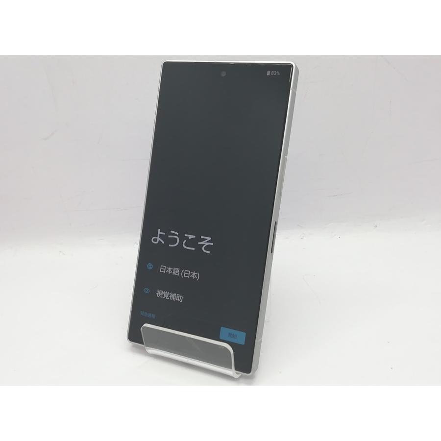 中古】SHARP SoftBank 【SIMフリー】 AQUOS R9 ホワイト 12GB 256GB