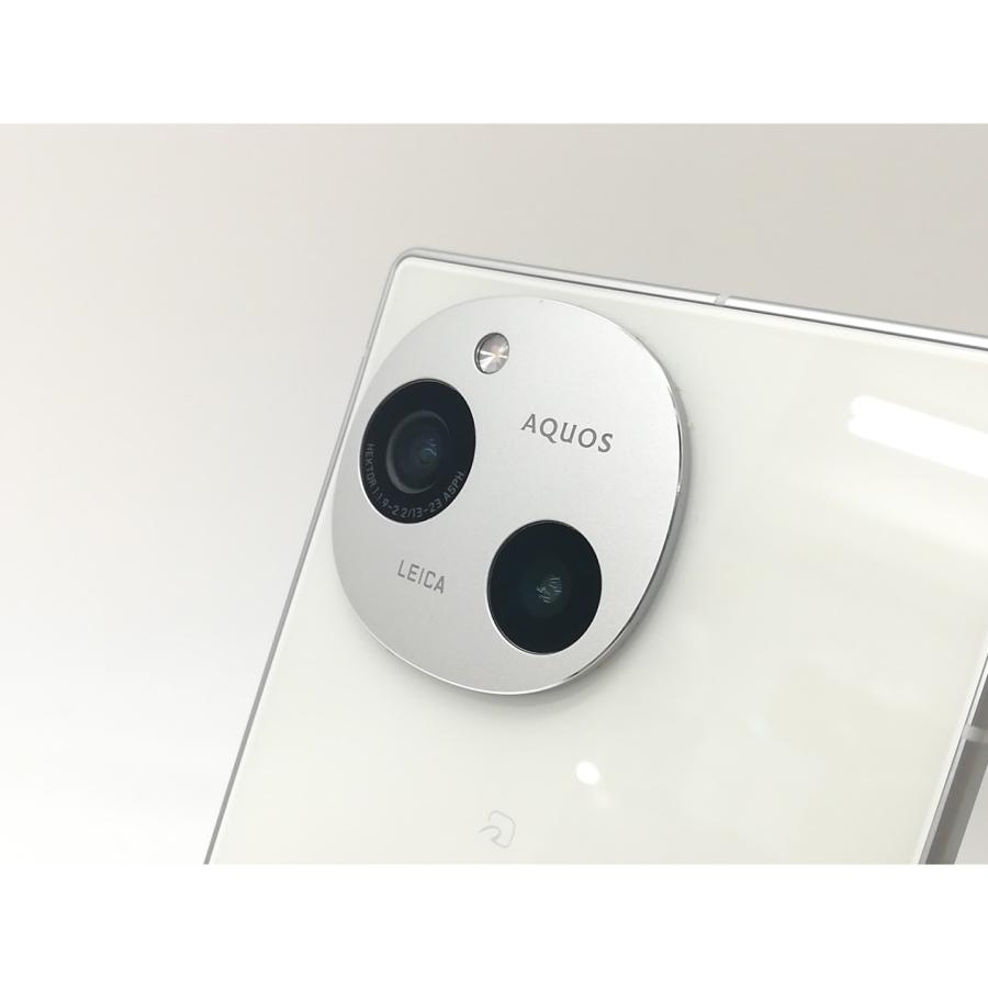 中古】SHARP SoftBank 【SIMフリー】 AQUOS R9 ホワイト 12GB 256GB