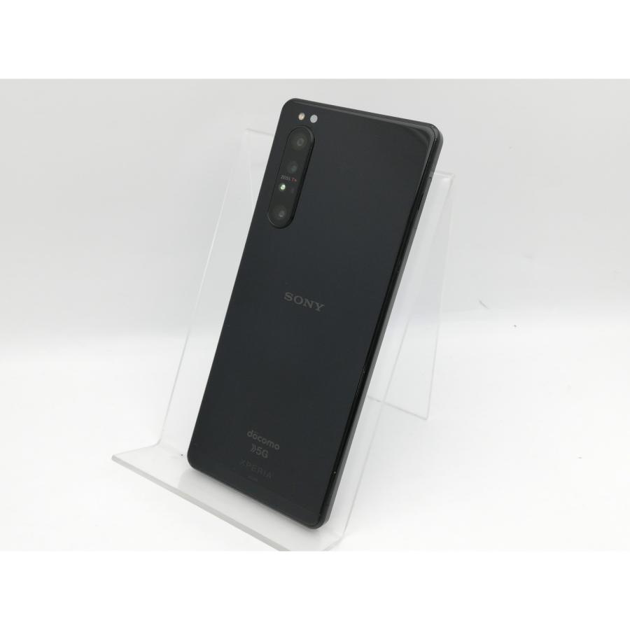 中古】SONY docomo 【SIMロック解除済み】 Xperia 1 II ブラック 8GB
