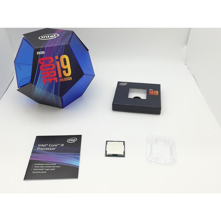 【中古】Intel Core i9-9900K(3.6GHz/TB:5GHz/SRELS/P0)BOX LGA1151/8C/16T/L3  16M/UHD630/TDP95W【12面体パッケージ版】【ECセンター】保証期間１週間 :87933095-222:じゃんぱら Yahoo!店 -  通販 -