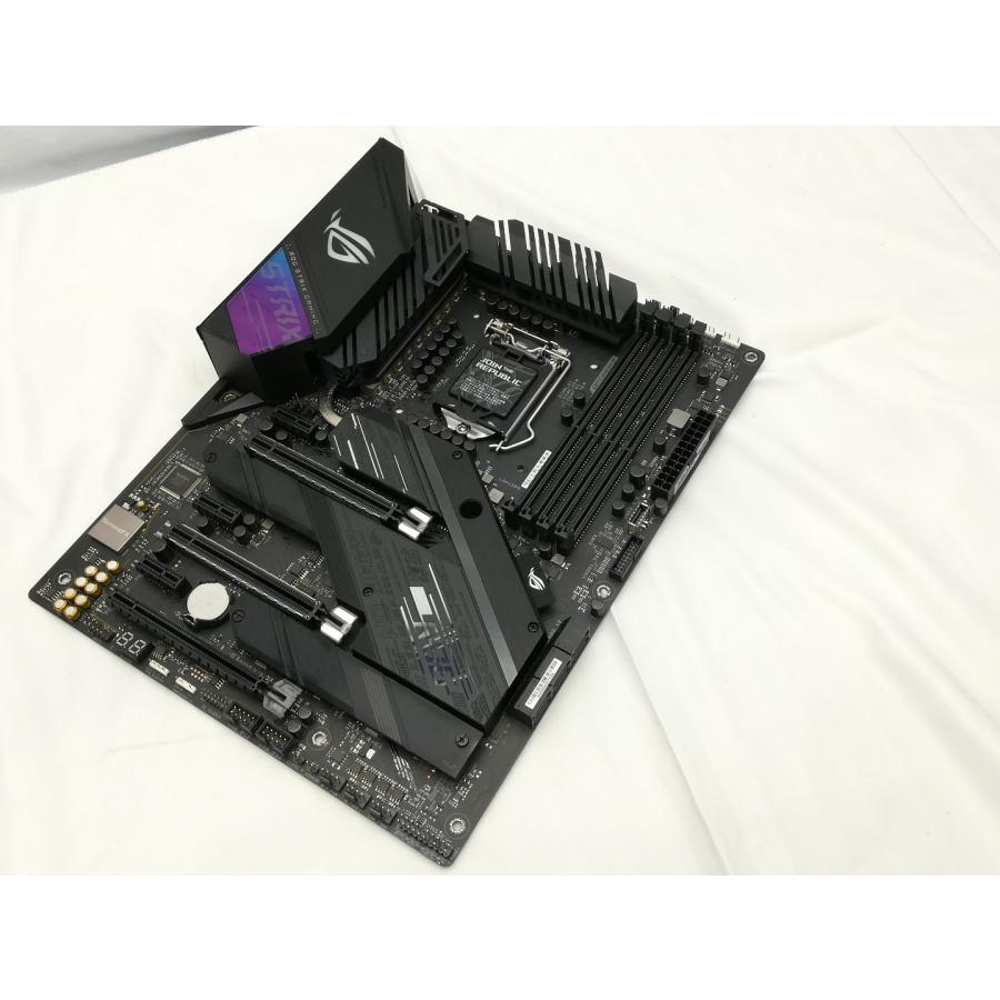 【中古】ASUS ROG STRIX Z490-E GAMING Z490/LGA1200/2.5GbitLAN/Wi-Fi6(11ax/11ac)+BT5.1/ATX【ECセンター】保証期間１週間｜janpara｜02